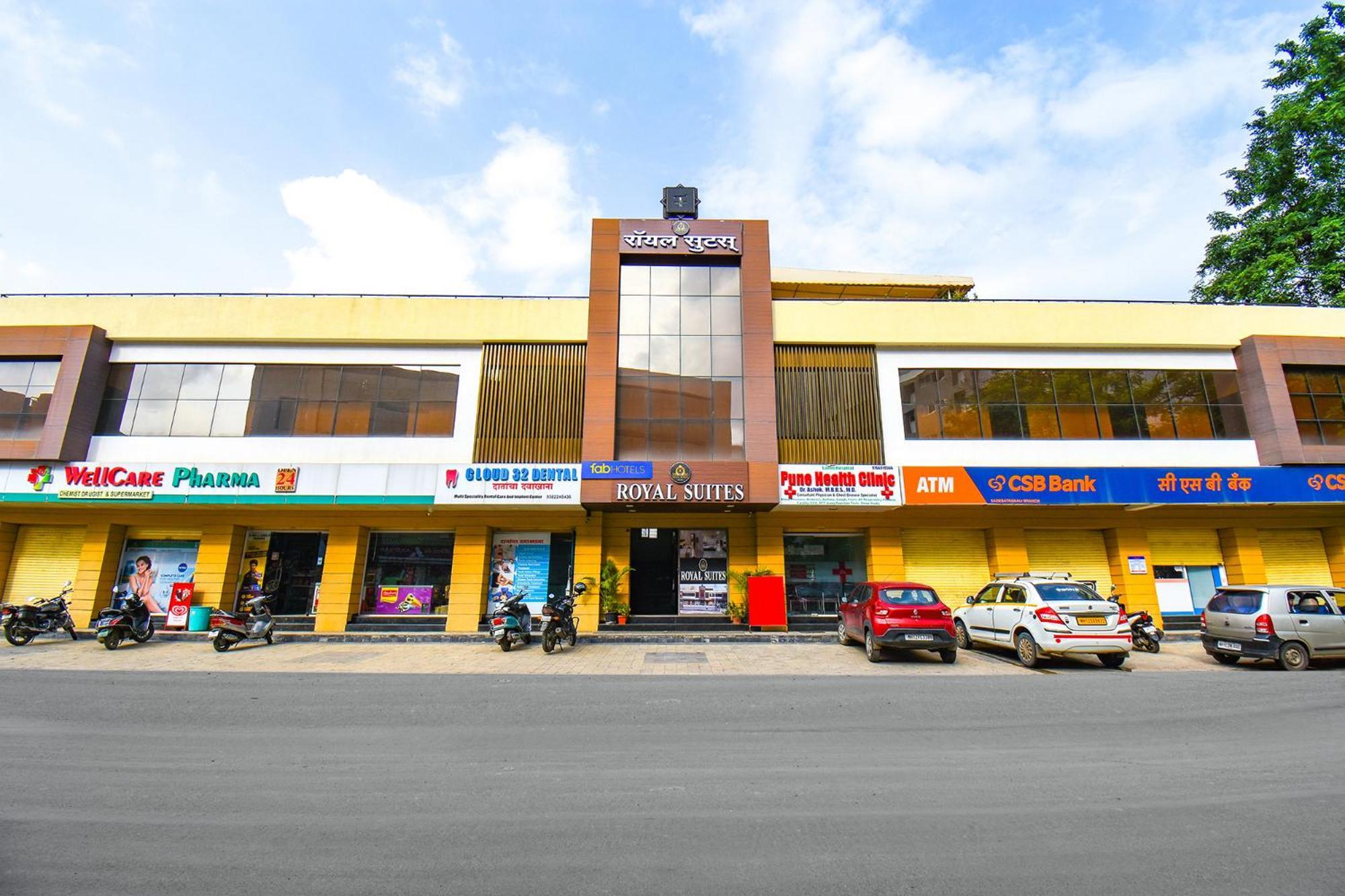 Fabhotel Royal Suits - Nr Mahadji Shinde Chhatri Mundhwa Экстерьер фото